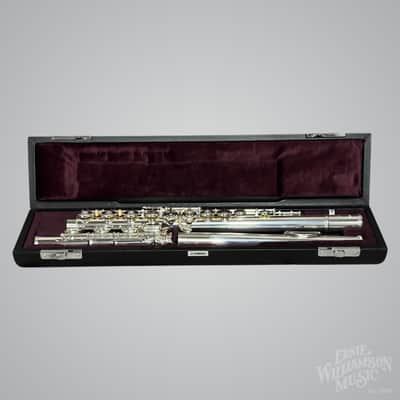 Yamaha YFL-362HY Flute B Foot Silver Plated Body image 4