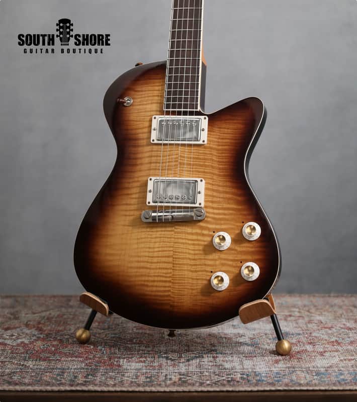Laurent Brondel - Burn II T Drop-Top - 2025 - Sunburst w/ Ron Ellis Signature Humbuckers. NEW, (Authorized Dealer) image 1