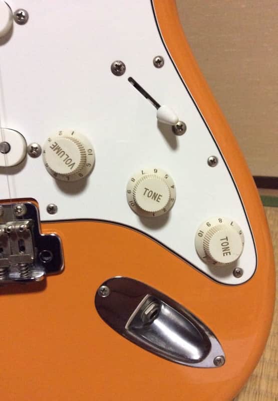 Fender Japan Stratocaster ST-38 1993 Capri Orange - MIJ, Fuji-gen