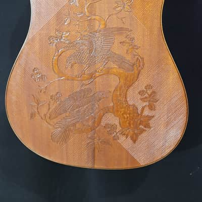 Blueberry NEW IN STOCK Handmade Dreadnought Guitar Eagles image 8