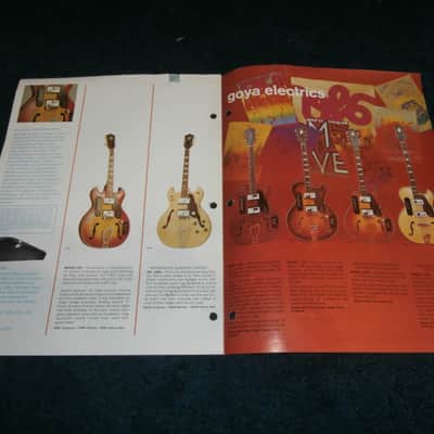 Vintage 1971 Goya Guitar Catalog! Rare, Original! Rangemaster! image 6