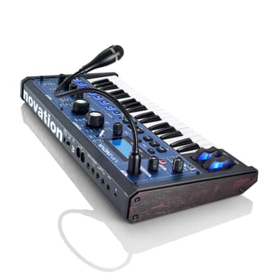 Novation MiniNova 37-Key 18-Voice Synthesizer 2012 - Present - Blue image 3