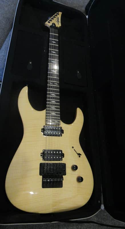 Legator Ninja 350 -RARE Early Production - Neck through - HSC 2012 Flame Maple image 1