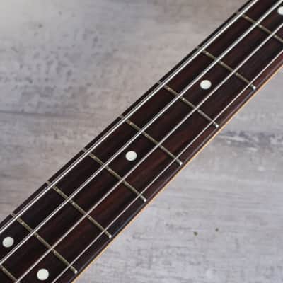 2006 Fender Japan AJB-65 Aerodyne Jazz Bass (Dolphin Grey) image 7