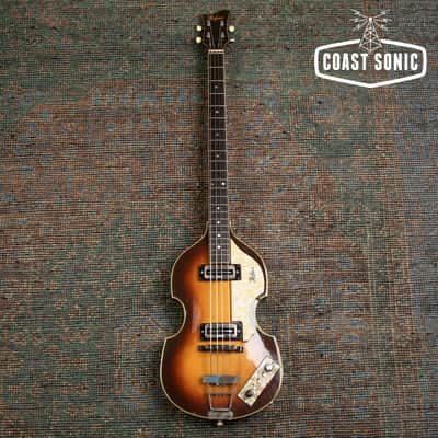 Vintage 1970 Hofner 500/1 Violin Bass Made in Germany Beatle Bass Nitro image 2
