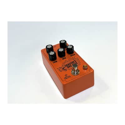 Critical Circuits Dragon’s Breath – Fuzz Face Style Fuzz with Active EQ (Orange) image 1