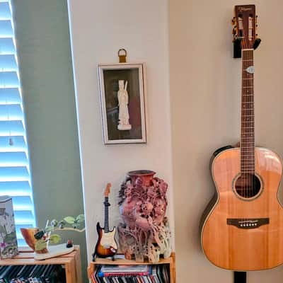 TAKAMINE GY51F April-2023 - "New Yorker" Natural Spruce Top, with Case and High End Leather 2.5 inch Strap image 16