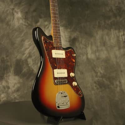 all original 1965 Fender Jazzmaster Sunburst clay dots, January of '65 image 6