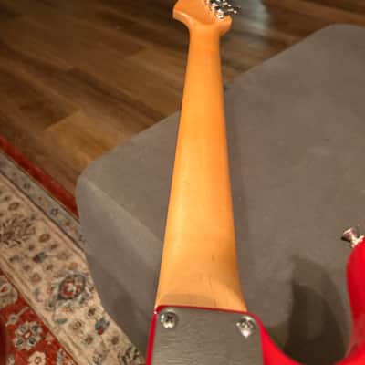 Fender Squier stratocaster Early 2000s - Red image 5