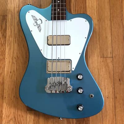 Gibson Non-Reverse Thunderbird 2012 Pelham Blue *upgrades* image 1