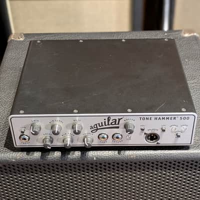 Aguilar Tone Hammer 500 Super Light 500-Watt Bass Amp Head - Aluminum image 2