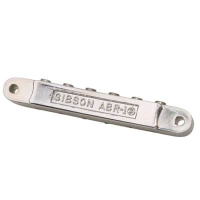 Gibson® Aged Nickel Vintage Shaped Nonwire ABR-1 / Area59' Softbrass Kit image 6
