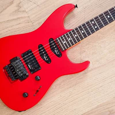 1990 Charvel by Jackson DK-065-SSH Electric Guitar Red Japan