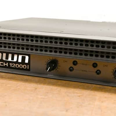 Crown MA 12000i Macro-Tech 2-Channel Power Amplifier, 4500W @ 4 ohms CG0120D image 3