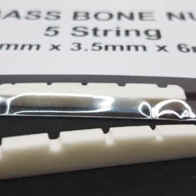 Brio 5 String Bass Bone Nut image 1