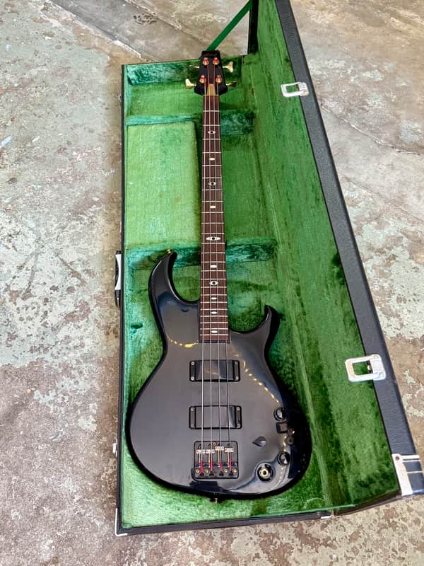 Aria Pro II Super Bass SB Elite II 1982 - Black n' Gold original