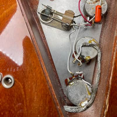 Hamer Sunburst from 1979 in Natural with original Hardcase image 4