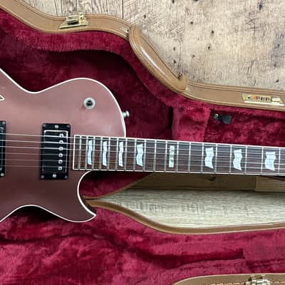 ESP Eclipse Semi-Hollow 1995 Metallic Rose Gold image 2