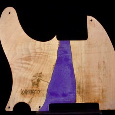 Fender Telecaster Pickguard - Live Edge Figured Maple image 2