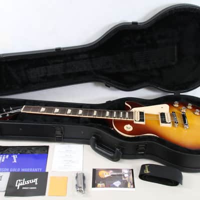 2023 Gibson Les Paul Traditional Pro V Satin Iced Tea Electric Guitar w/Case WOW image 2
