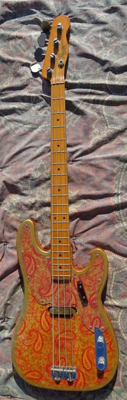 Fender Telecaster Bass 1968 Paisley image 1