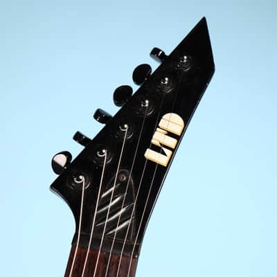 2006 LTD ESP Diamond Plate Black EX-400 BD Electric Guitar image 4