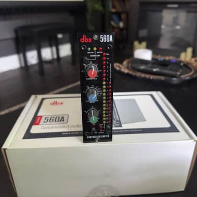 dbx 560A 500 Series Compressor / Limiter Module 2010s - Black image 10