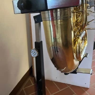 Very Clean Used Yamaha YBB-641 Concert BBb Tuba in Yellow Brass,Lacquered, good valves; with Case, Mouthpiece image 10