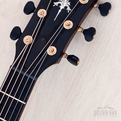 2024 Taylor Custom Grand Auditorium Acoustic Electric Guitar Western Red Cedar + Indian Rosewood image 4