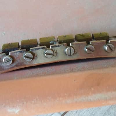 Ibanez Iceman Bridge / Tailpiece/ Studs/ & Posts Complete Assembly Quik Change 1981 Nickle image 4