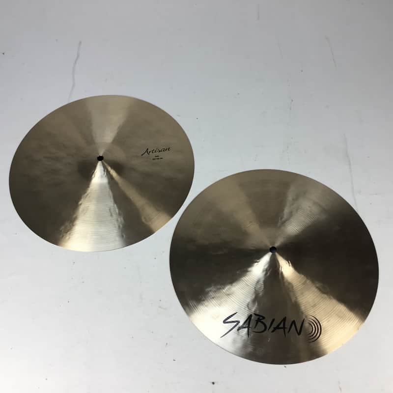 Sabian 15" Artisan Hi-Hat Cymbals (Pair) 2013 - Present - Natural image 1