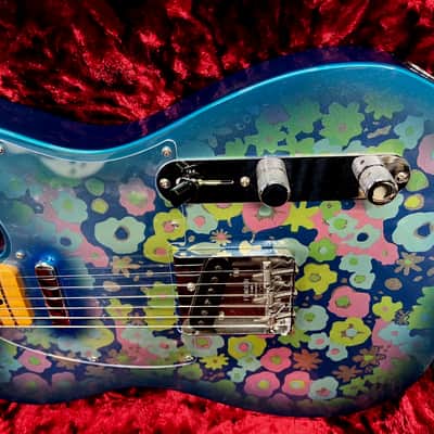 Fender Telecaster Custom Shop Vintage Custom 1968 - Blue Flower image 12