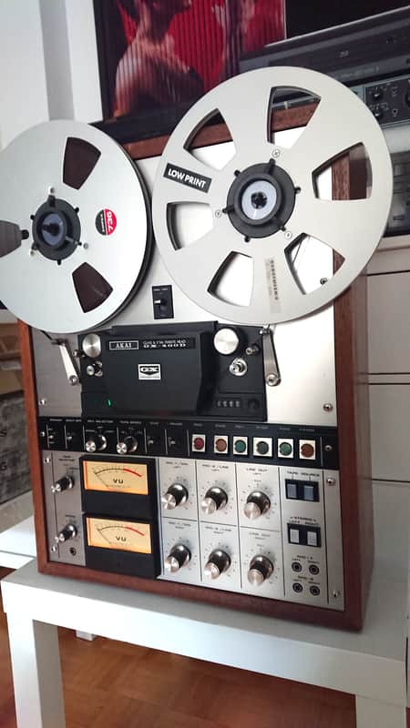Akai GX-400D, 4-track, 2-channel, stereo/monaural - Great image 1