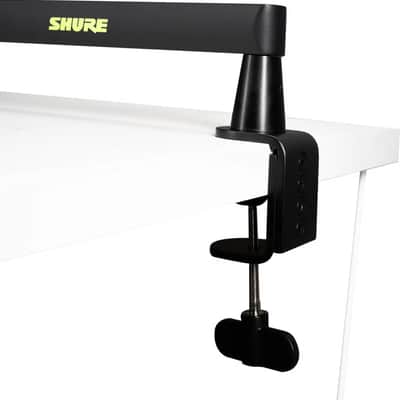 Shure by Gator SH-BROADCAST2 Shure Low-Profile Desktop Microphone Boom Stand, Black image 4