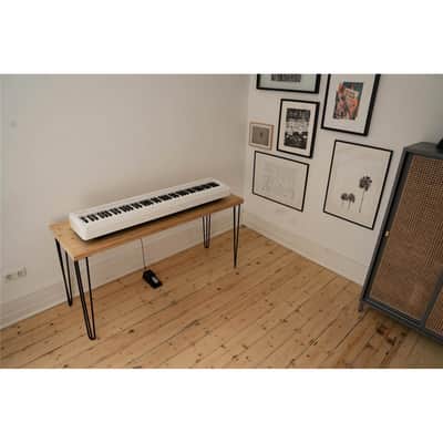Kawai ES120 88-Key Portable Digital Piano with Speakers, Elegant White image 2