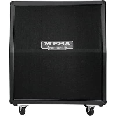 Mesa Boogie Rectifier Standard Slant 4x12" 240W Guitar Speaker Cabinet - Black image 1