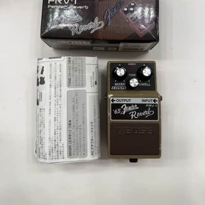 Boss FRV-1 '63 Fender Reverb | Reverb Boss FRV-1 '63 Fender Reverb | Reverb