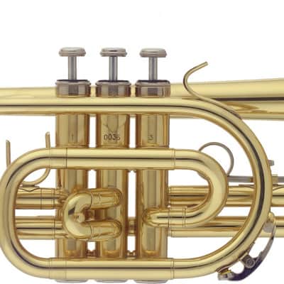 Stagg WS-CR215 Bb Cornet w/Soft Case & Mouthpiece Silver Plated image 3