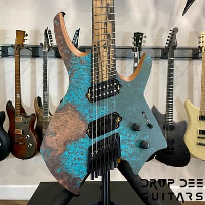 Ormsby Goliath 7 GTR Elite Multiscale Headless 7-String Electric Guitar w/ Bag-Copper Print image 1