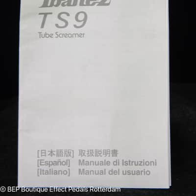 Ibanez TS-9 Tube Screamer 1992 s/n 339982 with JRC4558D made in Japan image 13