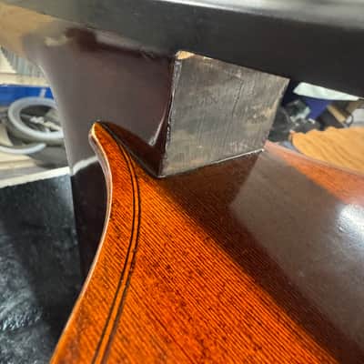 Encore. 3/4 Upright Double Bass.(2011)(Spruce/Flamed Maple)(Carry Bag) image 16
