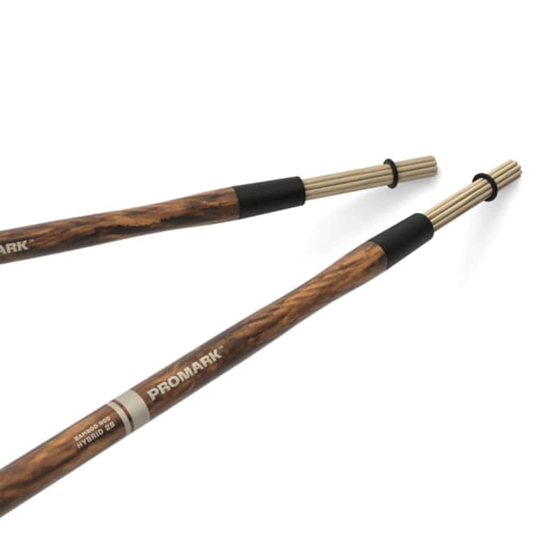 Promark Hybrid 2B Bamboo Drum Stick Rods PMHRB image 1