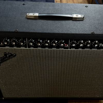 Fender Pro Reverb amp 1x12 Jensn Speaker 2002 - Black image 15