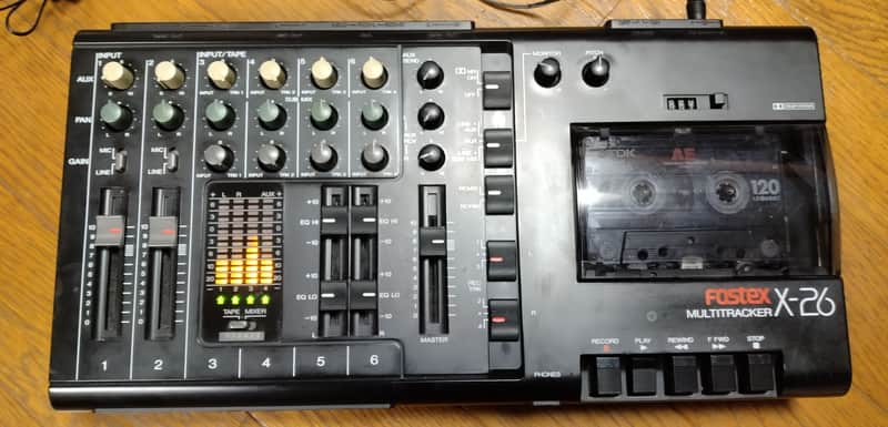 Fostex X-26 4-track Cassette Recorder image 1
