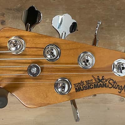 Ernie Ball Music Man StingRay Special 5 H with Roasted Maple Fretboard 2018 Vintage Tobacco Burst image 3