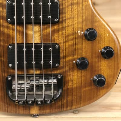 Wal Mk2  5 String Bass Guitar 1990 Schedua w Original Wal Hard Case image 12