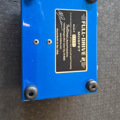 Fulltone Full-Drive 2 Mosfet Guitar Overdrive and Boost Pedal image 4