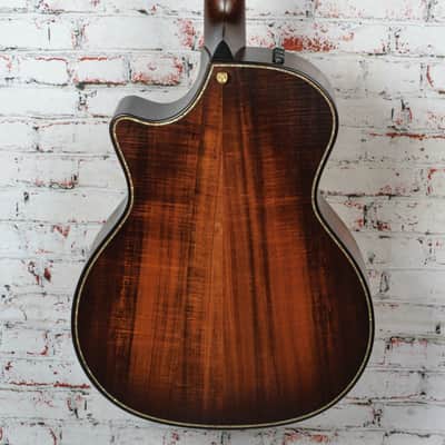 Taylor - (2025) Builder's Edition K14CE - Acoustic-Electric Guitar - V-Class - Natural - w/ Hardshell Case - x5011 image 7
