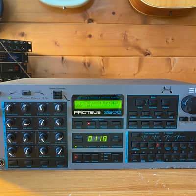 E-MU Systems Proteus 2500 Rackmount 128-Voice Sampler Module 2001 - Black