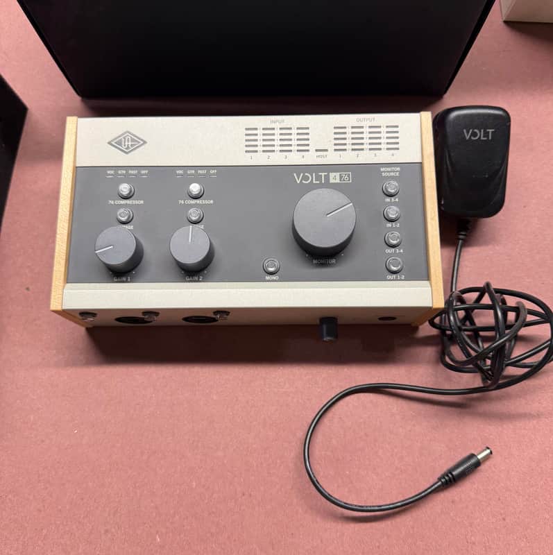 Universal Audio Volt 476 USB-C Audio Interface 2021 - Present - Tan / Gray image 1